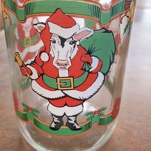 2009 Sherwood Nrands,LLC Christmas Cow milk bottle